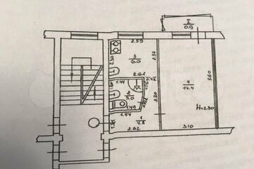 1-к квартира, 31 м², 2/5 эт.